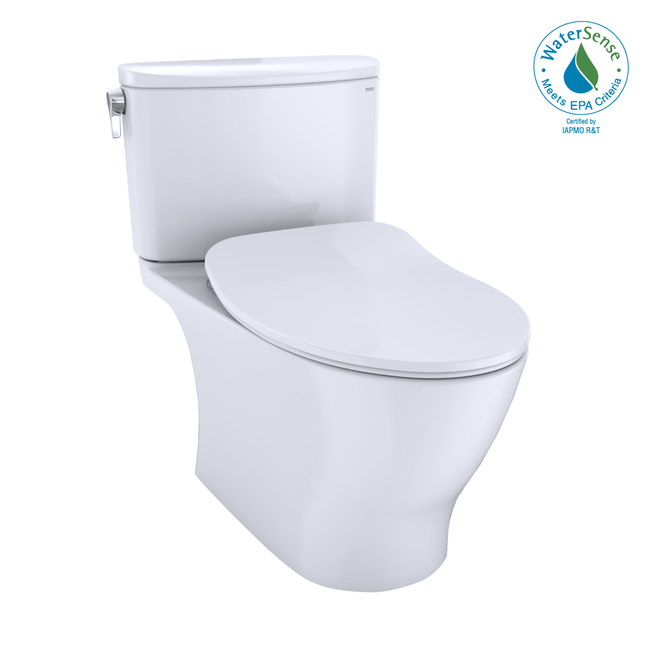Toto MS442234CUFG#01 - Nexus 1G Two-Piece Elongated 1.0 GPF Universal Height Toilet with CEFIONTECT