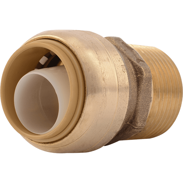 SharkBite U134LF - 3/4" SharkBite x 3/4" MNPT Straight Lead Free Adapter