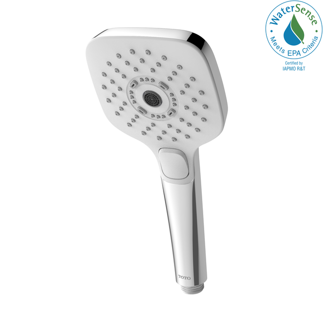Toto TBW02015U4#CP - 1.75 GPM SQUARE HANDSHOWER 3 MODE-Polished Chrome