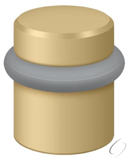 UFB4505U4 Round Universal Floor Bumper 1-1/2"; Brushed Brass Finish