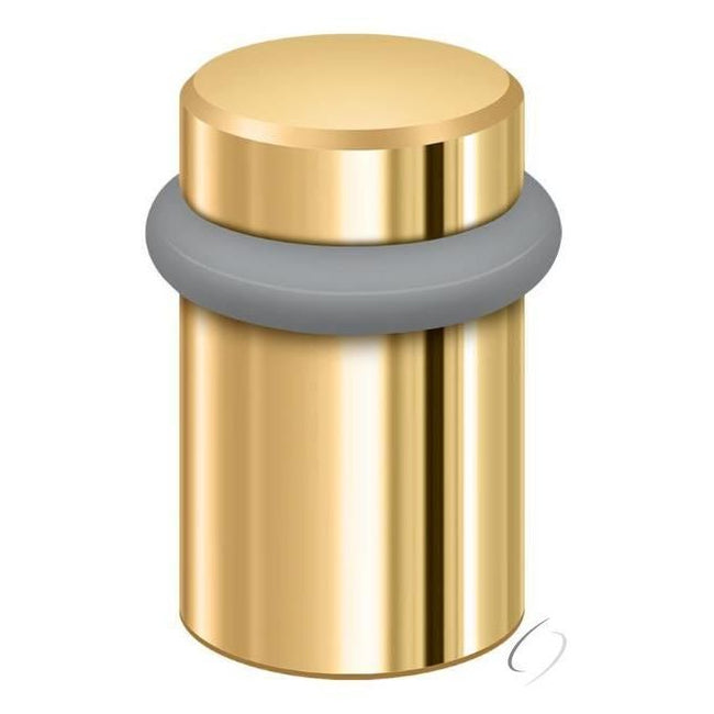 UFB5000CR003 Round Universal Floor Bumper 2"; Lifetime Brass Finish