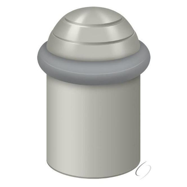UFBD5000U15 Round universal Floor Bumper Dome Cap 2"; Satin Nickel Finish