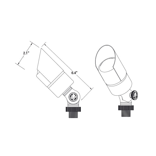 Unique Lighting -  Valor LED Landscape Accent Light, 3000K