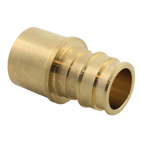 LF4511313 - ProPEX LF Brass Sweat Adapter, 1 1/4" PEX x 1 1/4" Copper