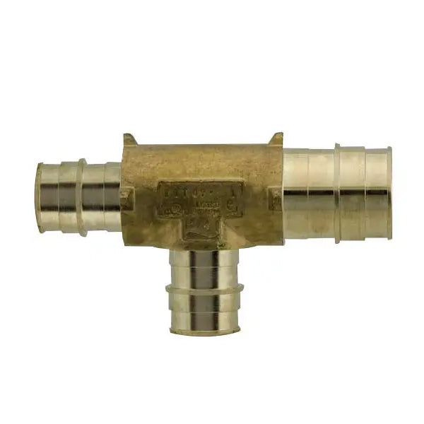 LF4701775 - ProPEX LF Brass Reducing Tee, 1" PEX x 3/4" PEX x 3/4" PEX
