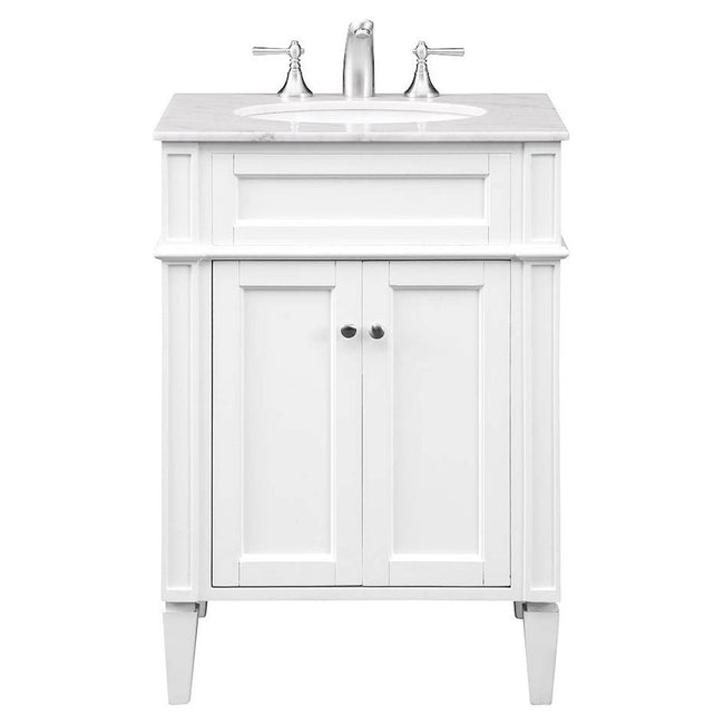 VF-1026 24" Single Bathroom Vanity Set in White