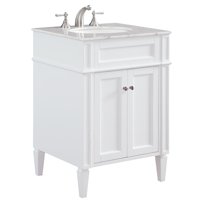 VF-1026 24" Single Bathroom Vanity Set in White