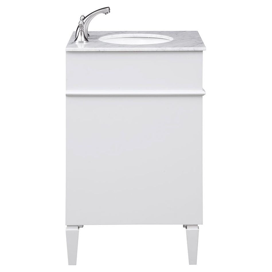 VF-1026 24" Single Bathroom Vanity Set in White