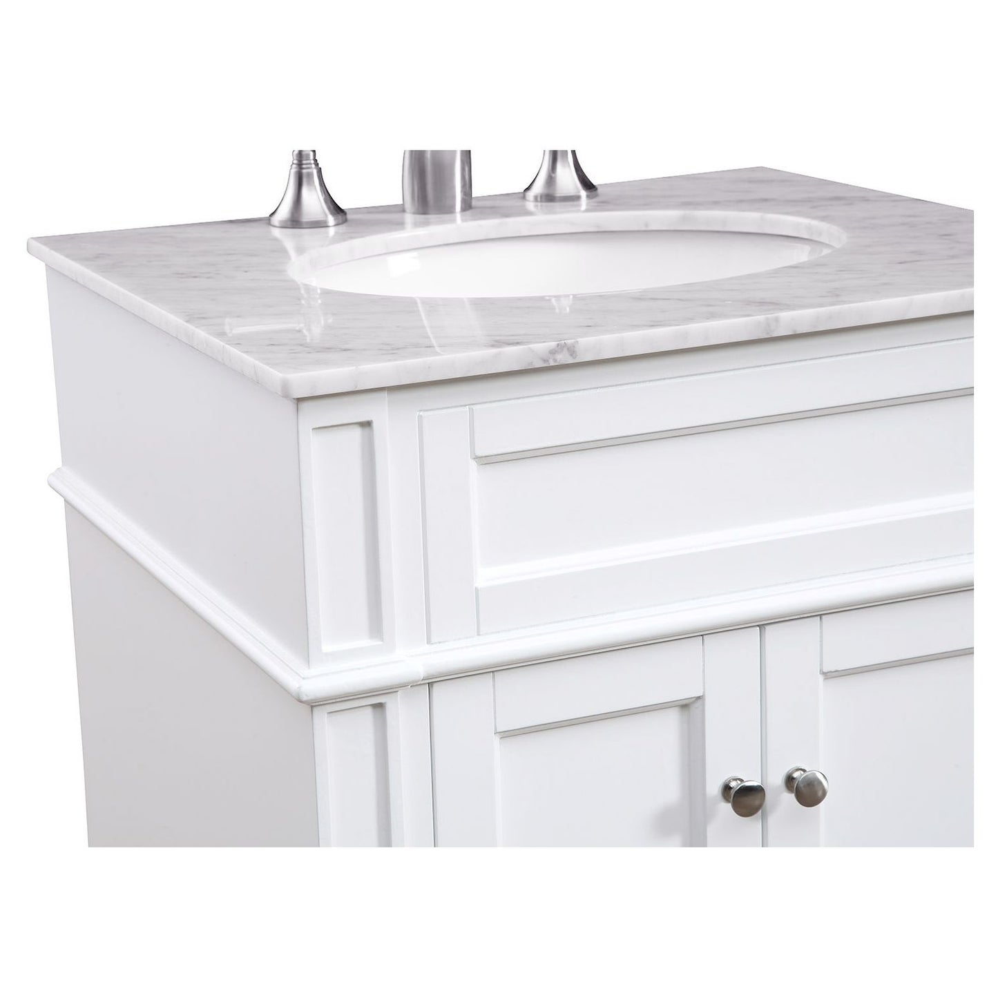 VF-1026 24" Single Bathroom Vanity Set in White