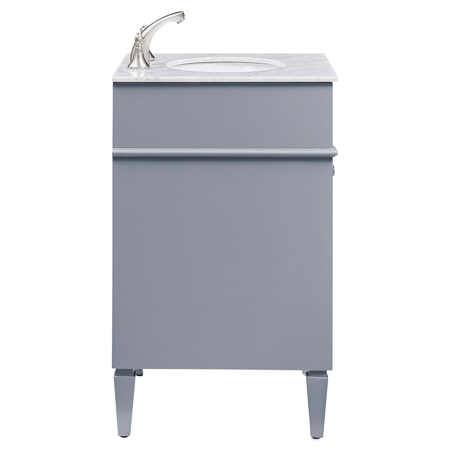VF-1027 24" Single Bathroom Vanity Set in Grey