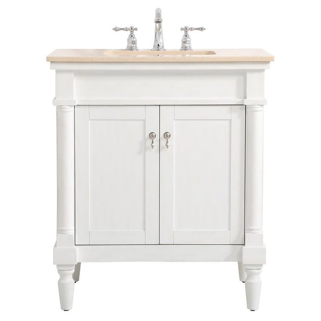 VF-1030AW 30" Single Bathroom Vanity in Antique White