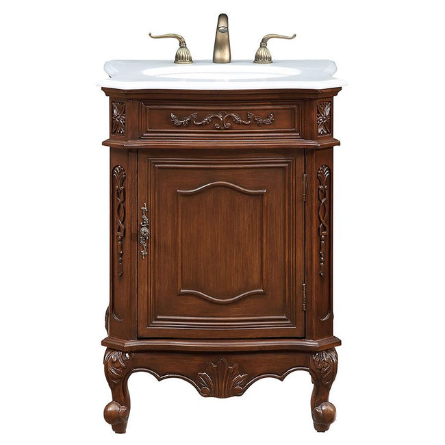 VF-1031 24" Single Bathroom Vanity Set in Coffee