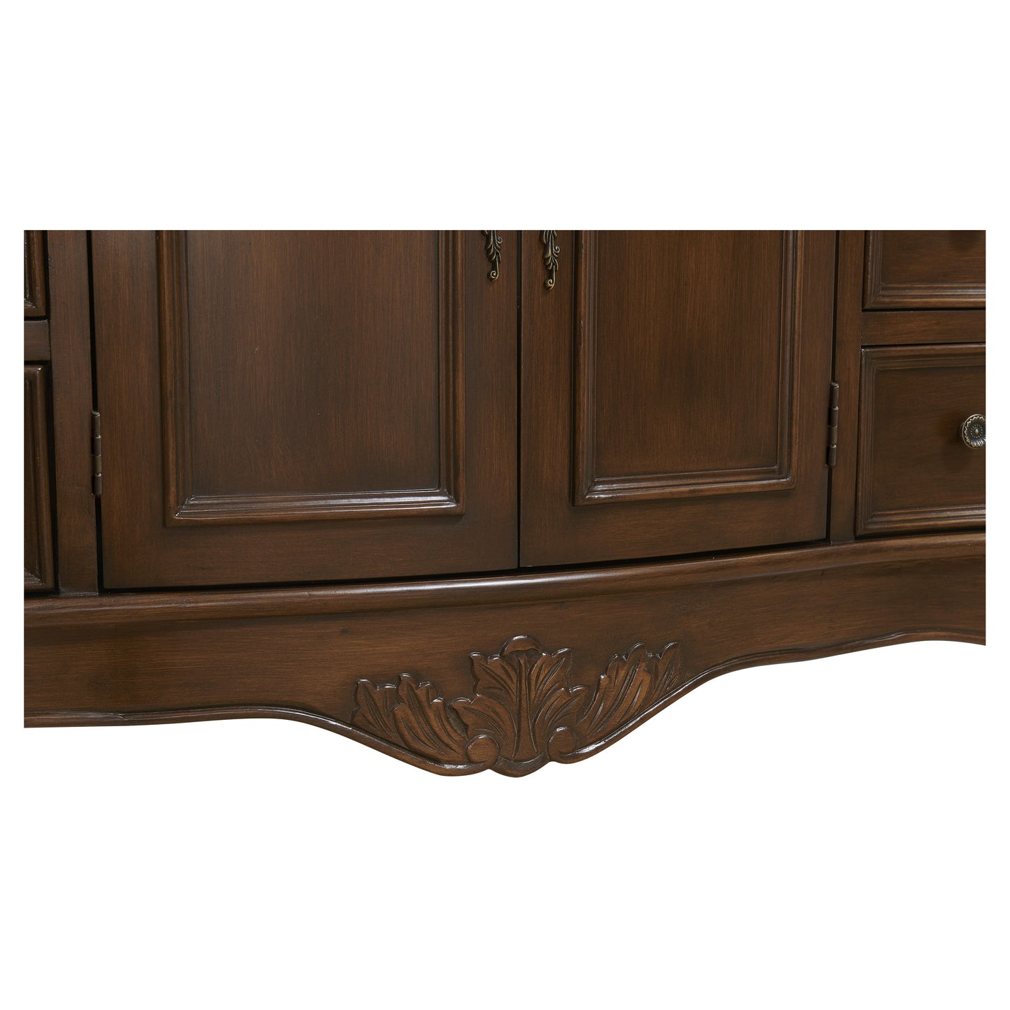 VF-1034 48" Single Bathroom Vanity Set in Teak Color
