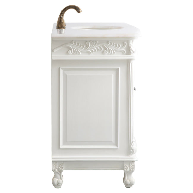 VF-1039 48" Single Bathroom Vanity Set in Antique White