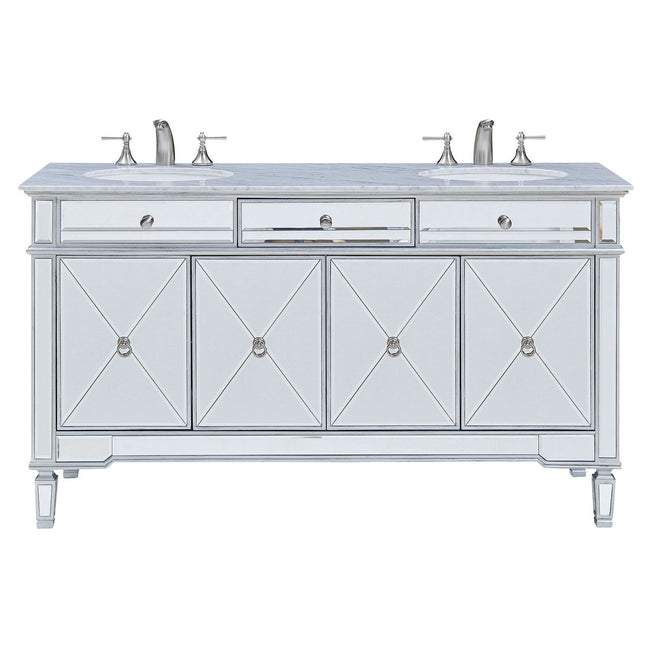 VF-1102 60" Double Bathroom Vanity