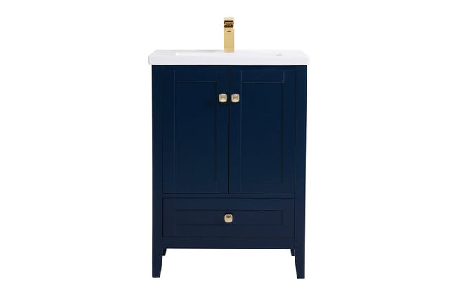 VF-2001BL 24" Bathroom Vanity in Blue