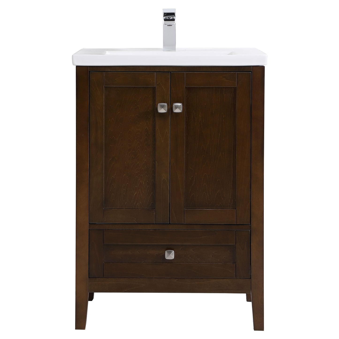 VF-2005 24" Single Bathroom Vanity Set in Antique Coffee