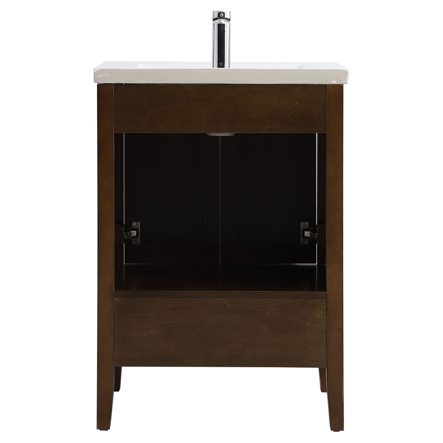 VF-2005 24" Single Bathroom Vanity Set in Antique Coffee