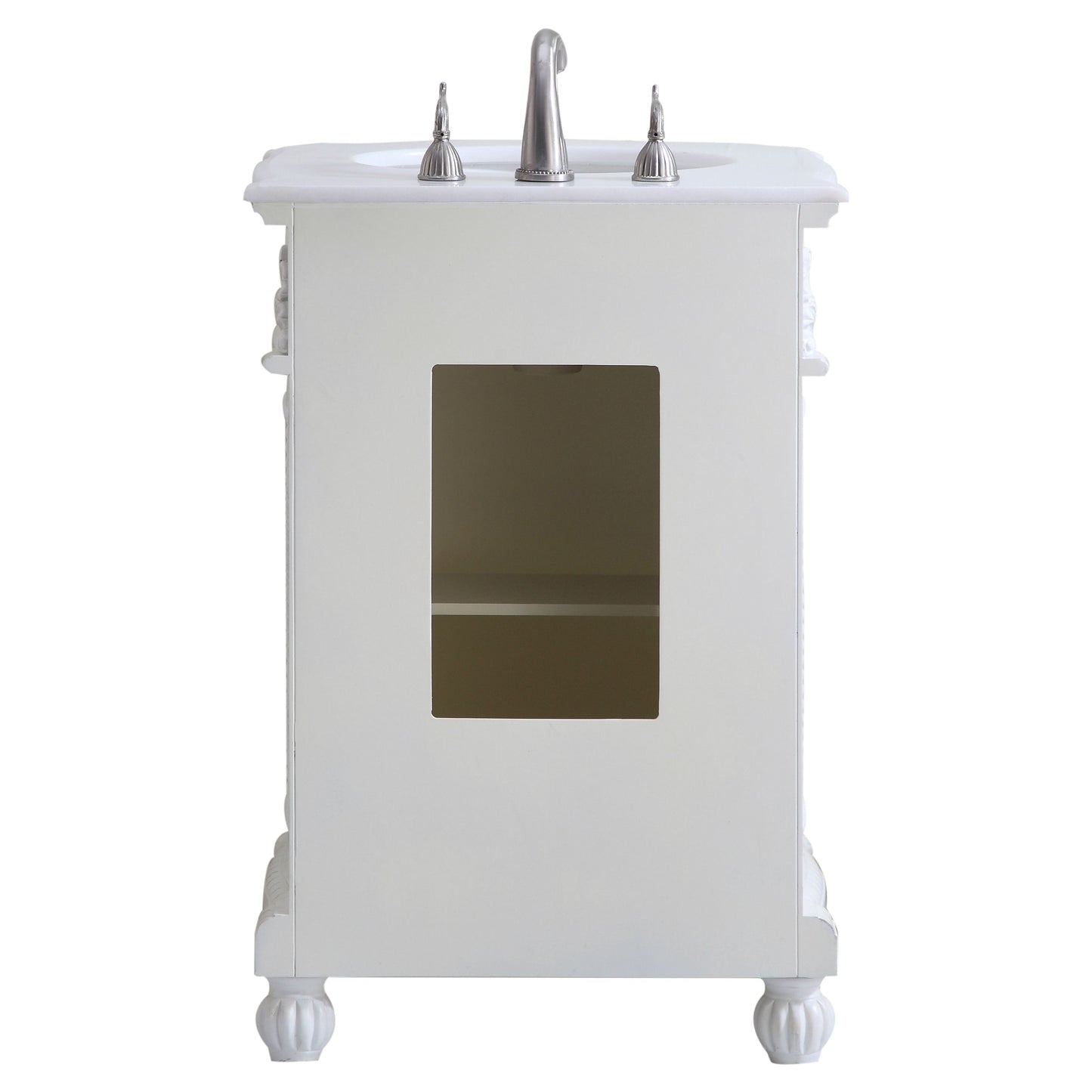 VF-1010 24" Single Bathroom Vanity Set in Antique White