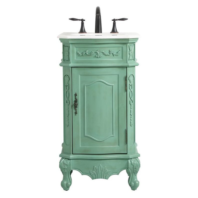 VF10119VM 19" Single Bathroom Vanity in Vintage Mint