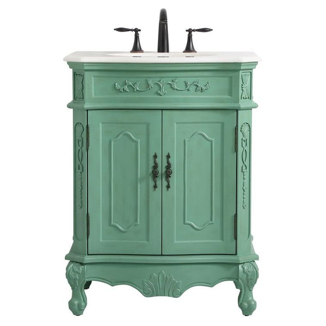 VF10127VM 27" Single Bathroom Vanity in Vintage Mint