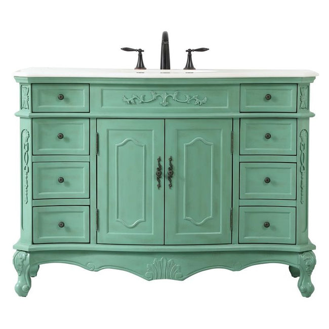VF10148VM 48" Single Bathroom Vanity in Vintage Mint