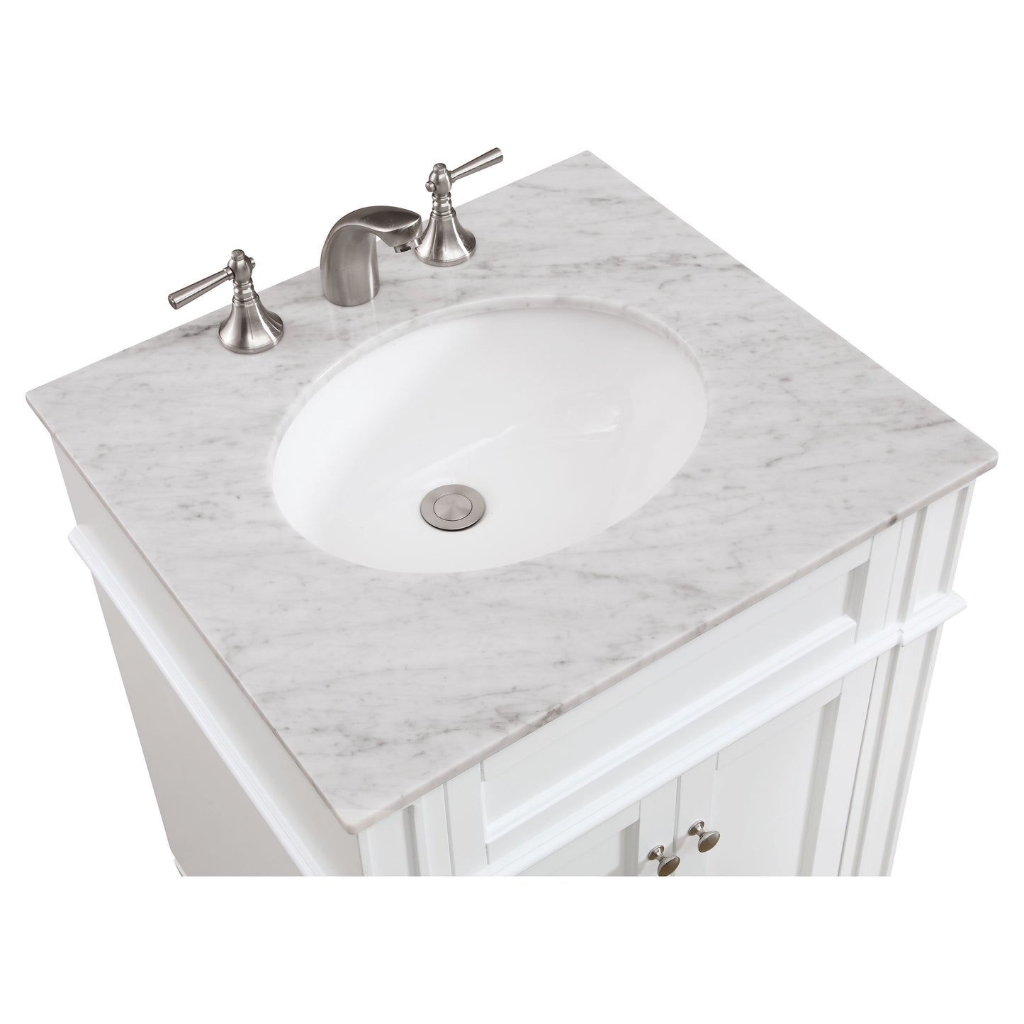 VF-1026 24" Single Bathroom Vanity Set in White