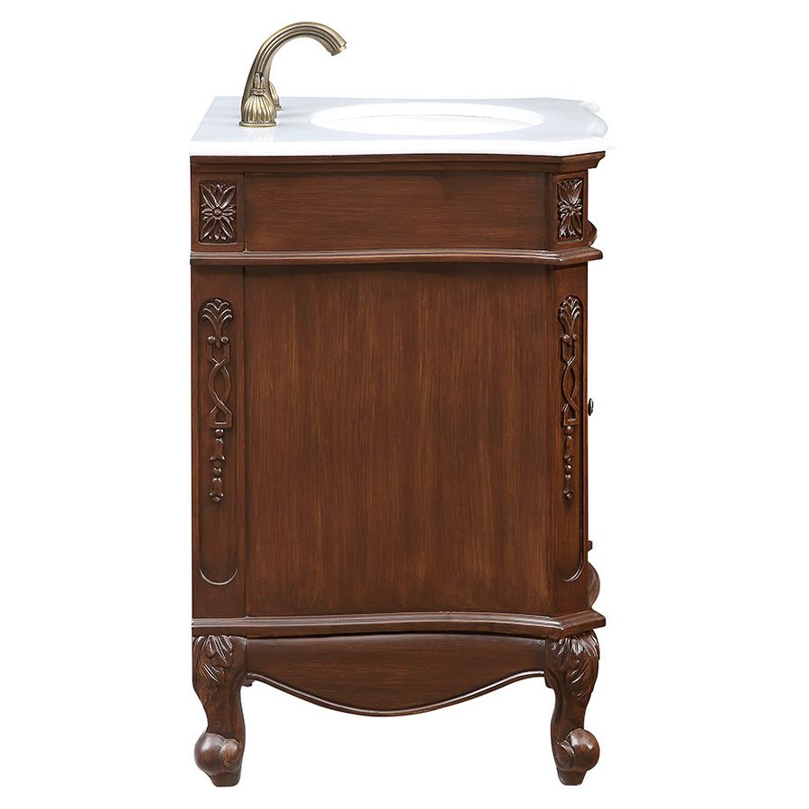 VF-1031 24" Single Bathroom Vanity Set in Coffee