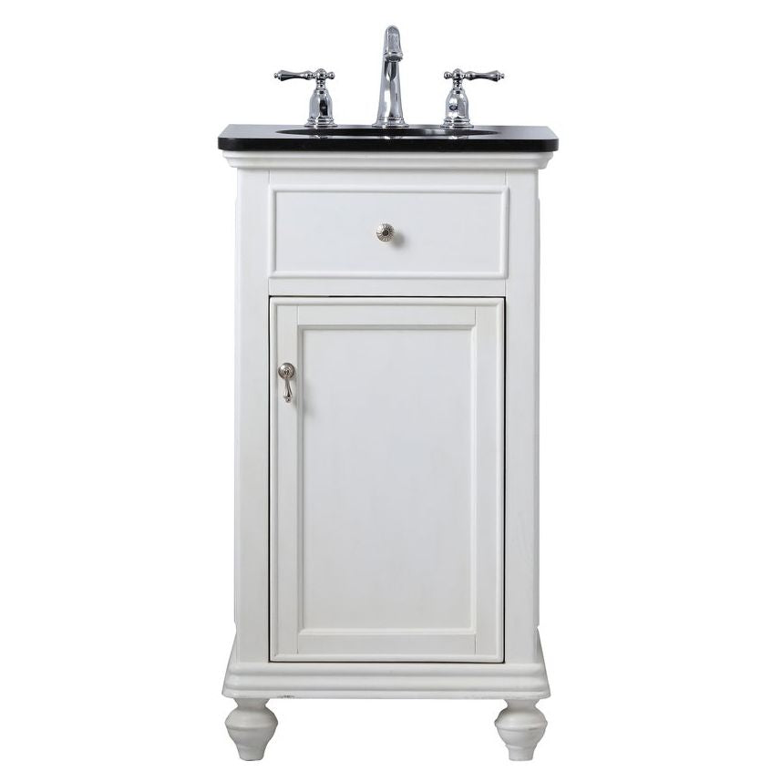 VF12319AW 19" Single Bathroom Vanity Set in Antique White