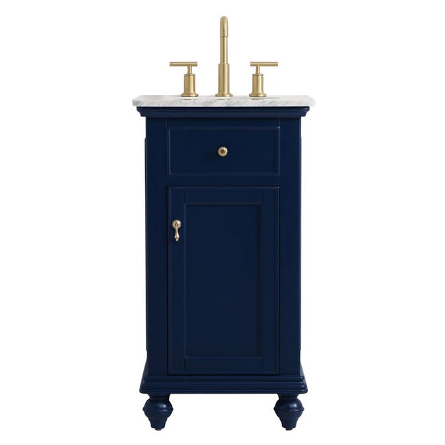 VF12319BL 19" Single Bathroom Vanity in Blue