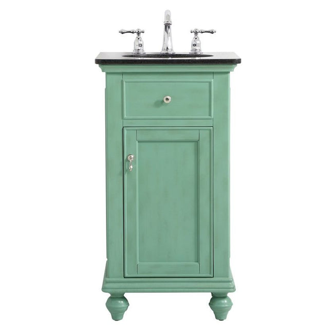 VF12319VM 19" Single Bathroom Vanity in Vintage Mint