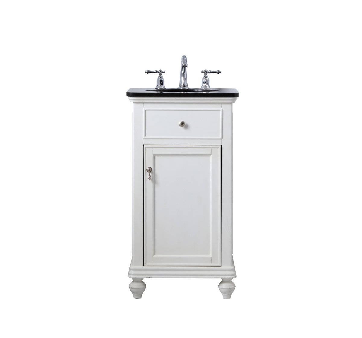 VF12319AW 19" Single Bathroom Vanity Set in Antique White