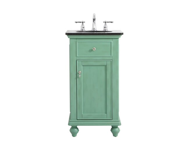 VF12319VM 19" Single Bathroom Vanity in Vintage Mint