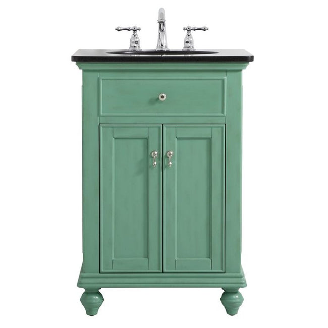 VF12324VM 24" Single Bathroom Vanity in Vintage Mint