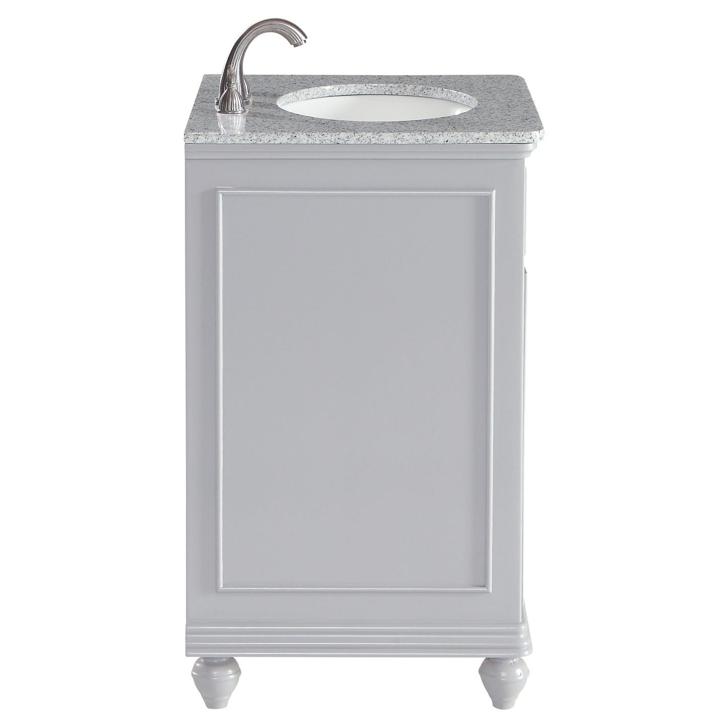 VF12324GR 24" Single Bathroom Vanity Set in Light Grey