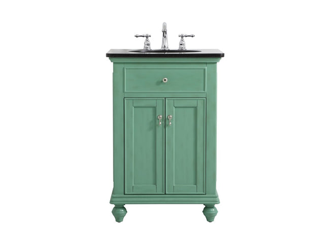 VF12324VM 24" Single Bathroom Vanity in Vintage Mint