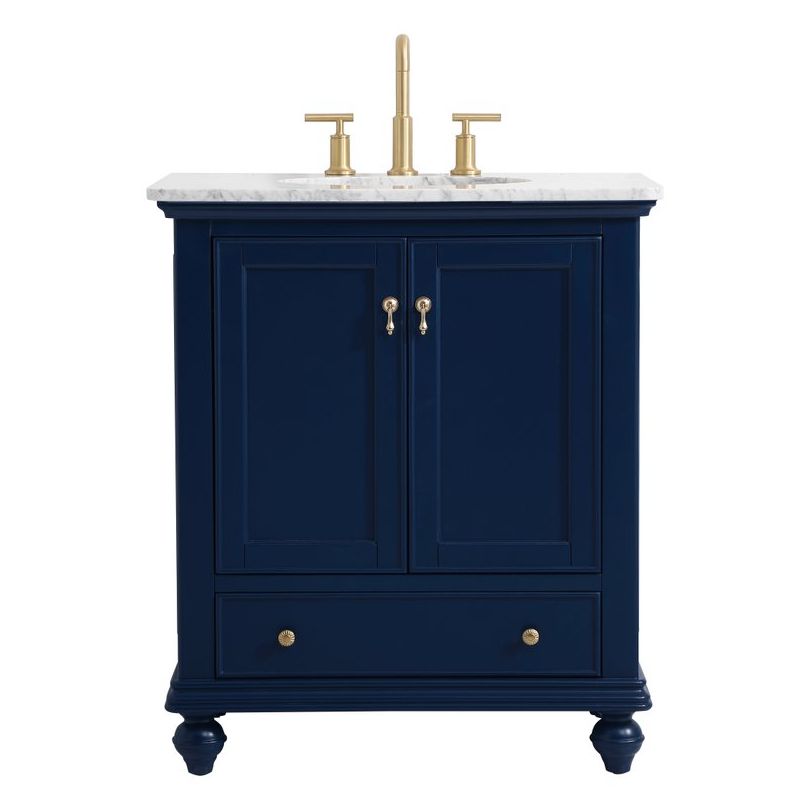 VF12330BL 30" Single Bathroom Vanity in Blue