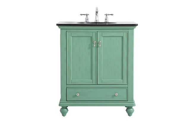 VF12330VM 30" Single Bathroom Vanity in Vintage Mint