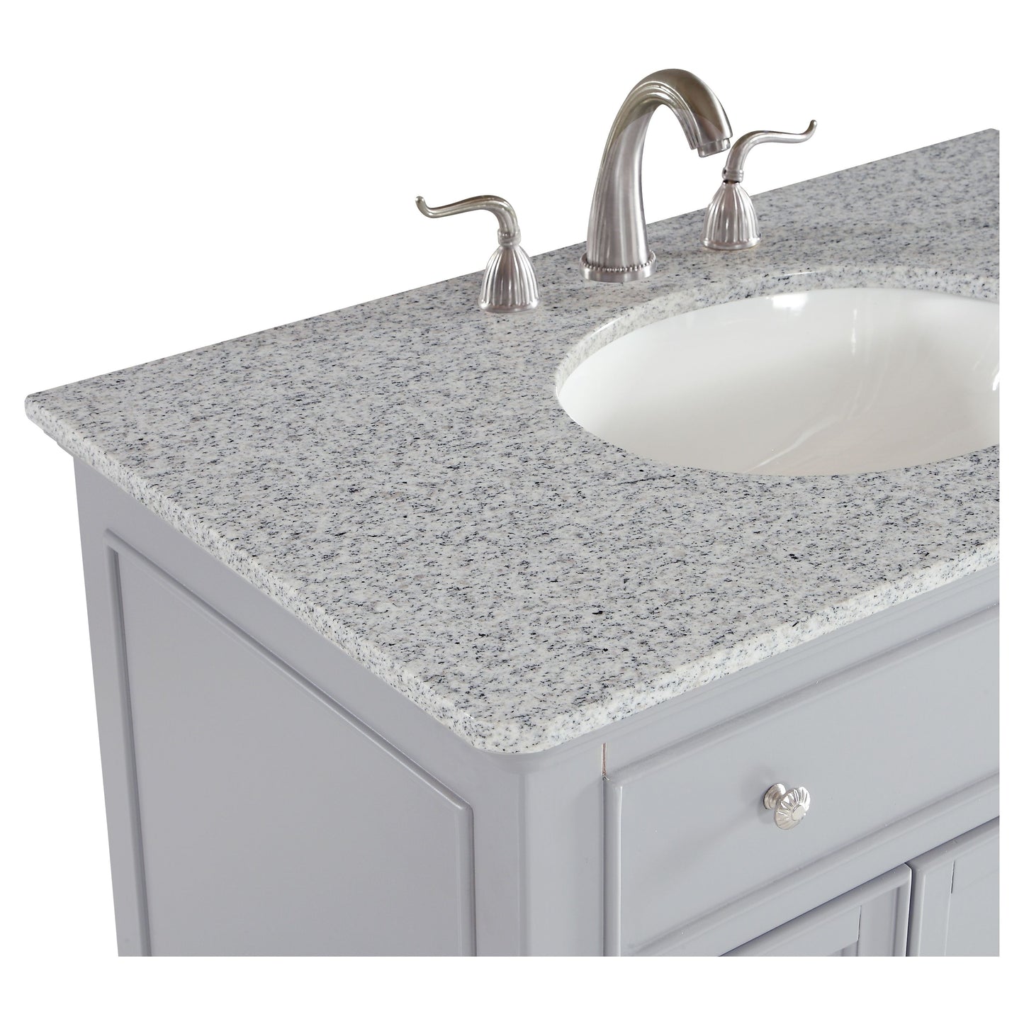 VF12336GR 36" Single Bathroom Vanity Set in Light Grey
