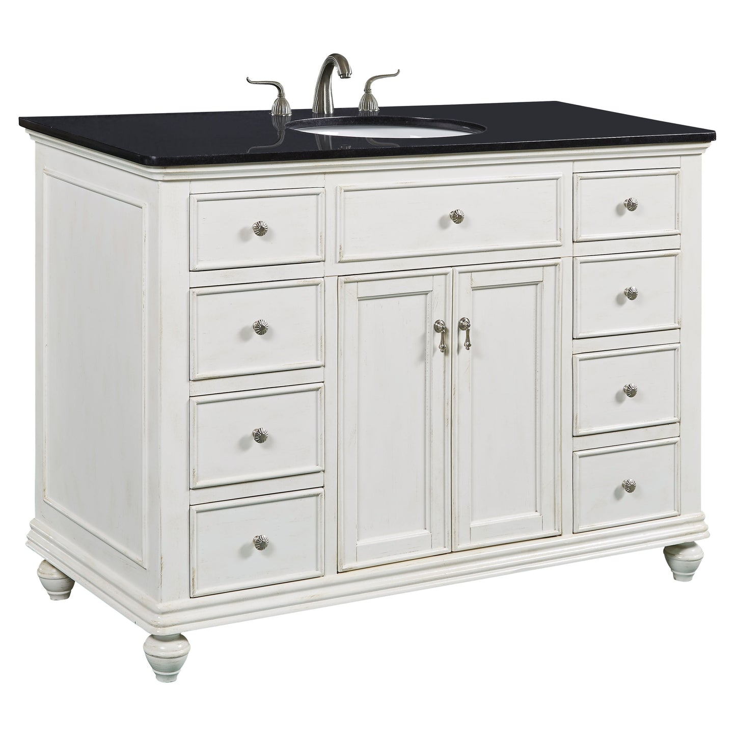 VF12348AW 48" Single Bathroom Vanity Set in Antique White