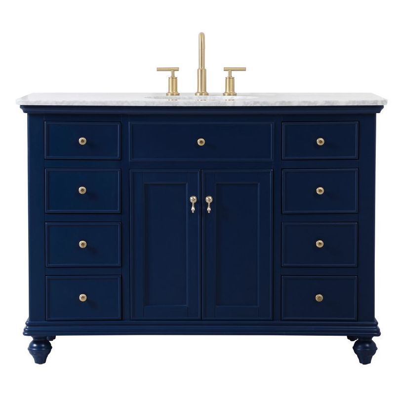 VF12348BL 48" Single Bathroom Vanity in Blue