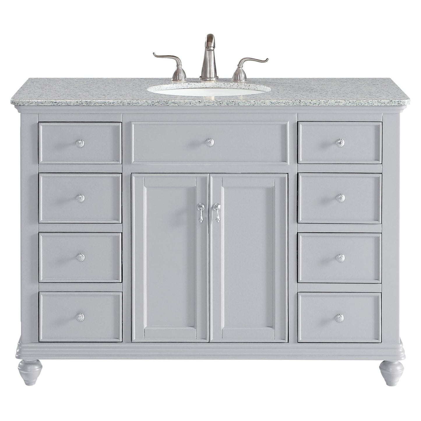 VF12348GR 48" Single Bathroom Vanity Set in Light Grey
