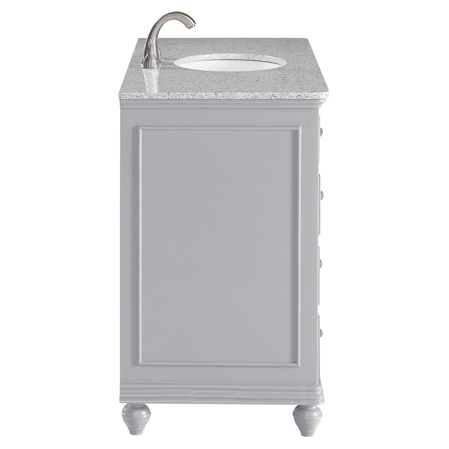 VF12348GR 48" Single Bathroom Vanity Set in Light Grey