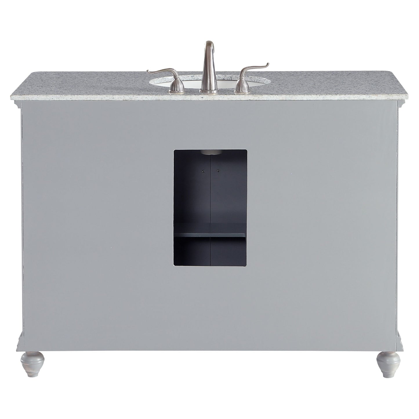 VF12348GR 48" Single Bathroom Vanity Set in Light Grey