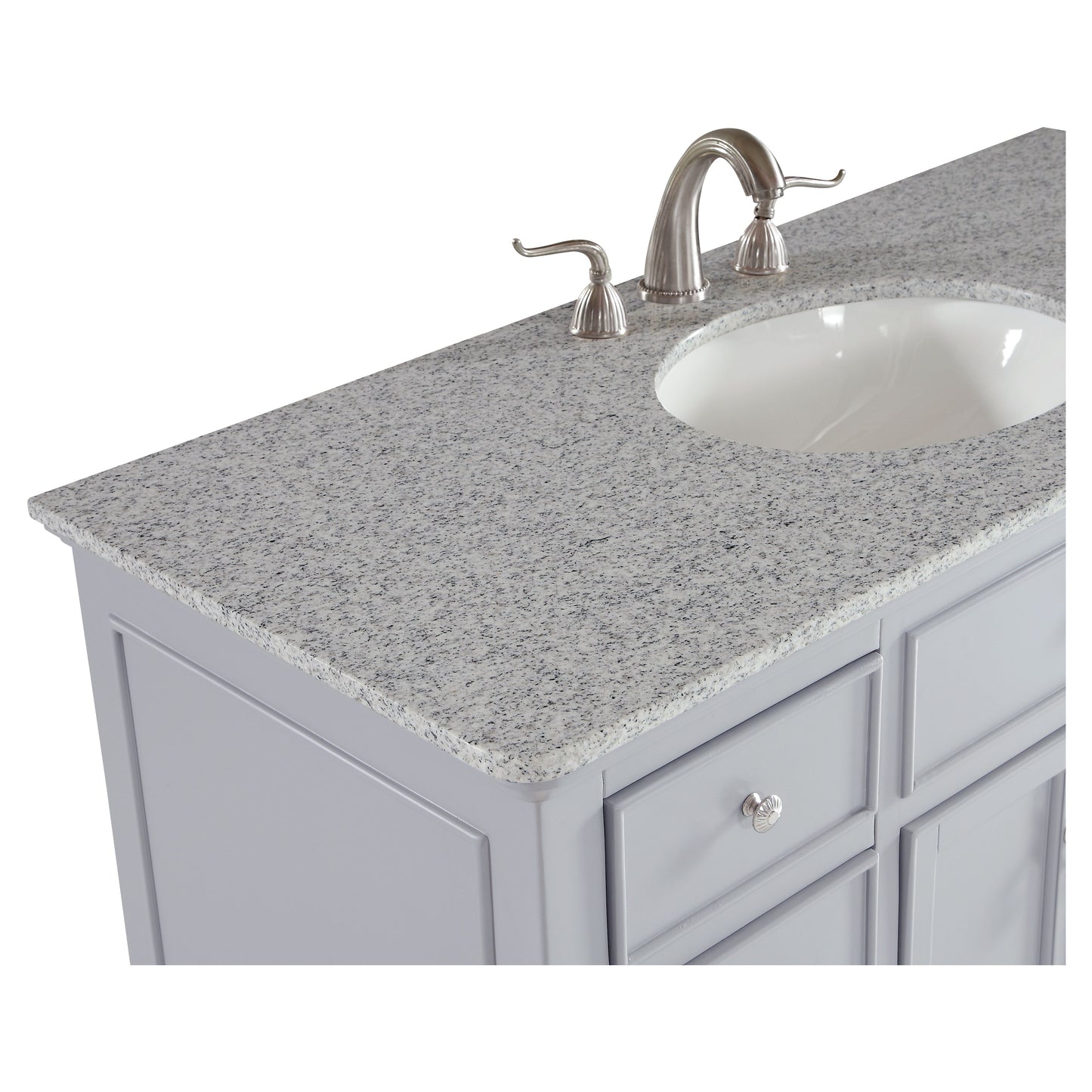 VF12348GR 48" Single Bathroom Vanity Set in Light Grey