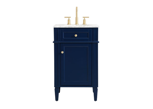 VF12521BL 21" Single Bathroom Vanity in Blue
