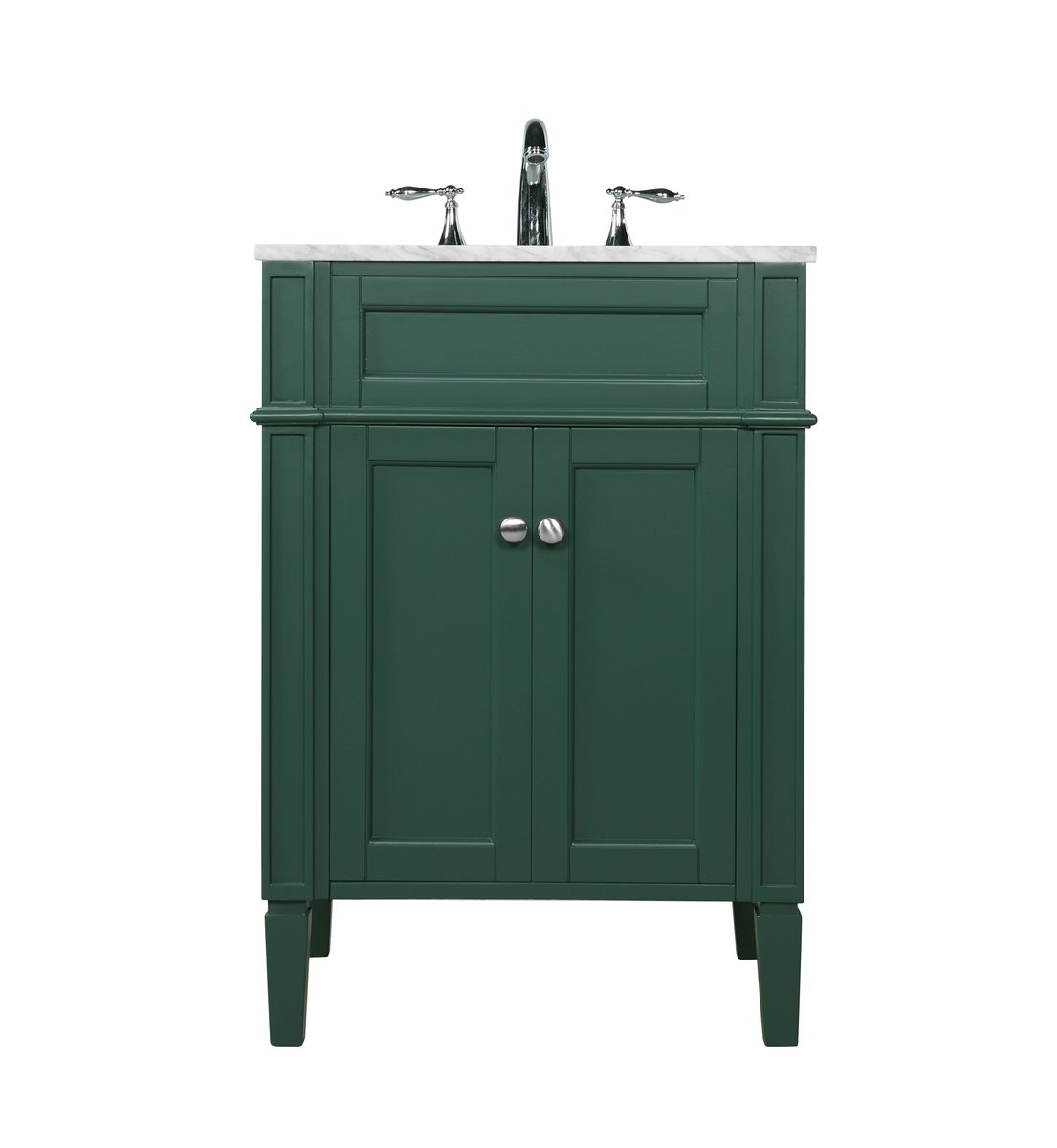 VF12524GN 24" Single Bathroom Vanity in Green