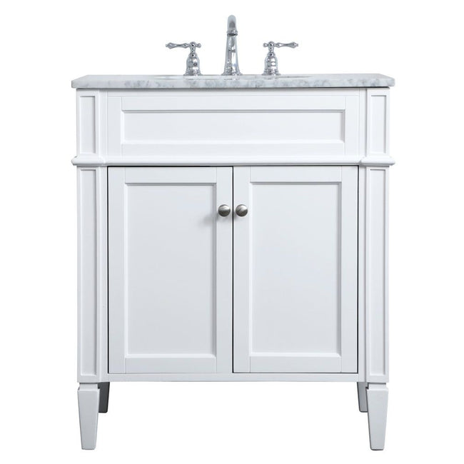 VF12530WH 30" Single Bathroom Vanity in White