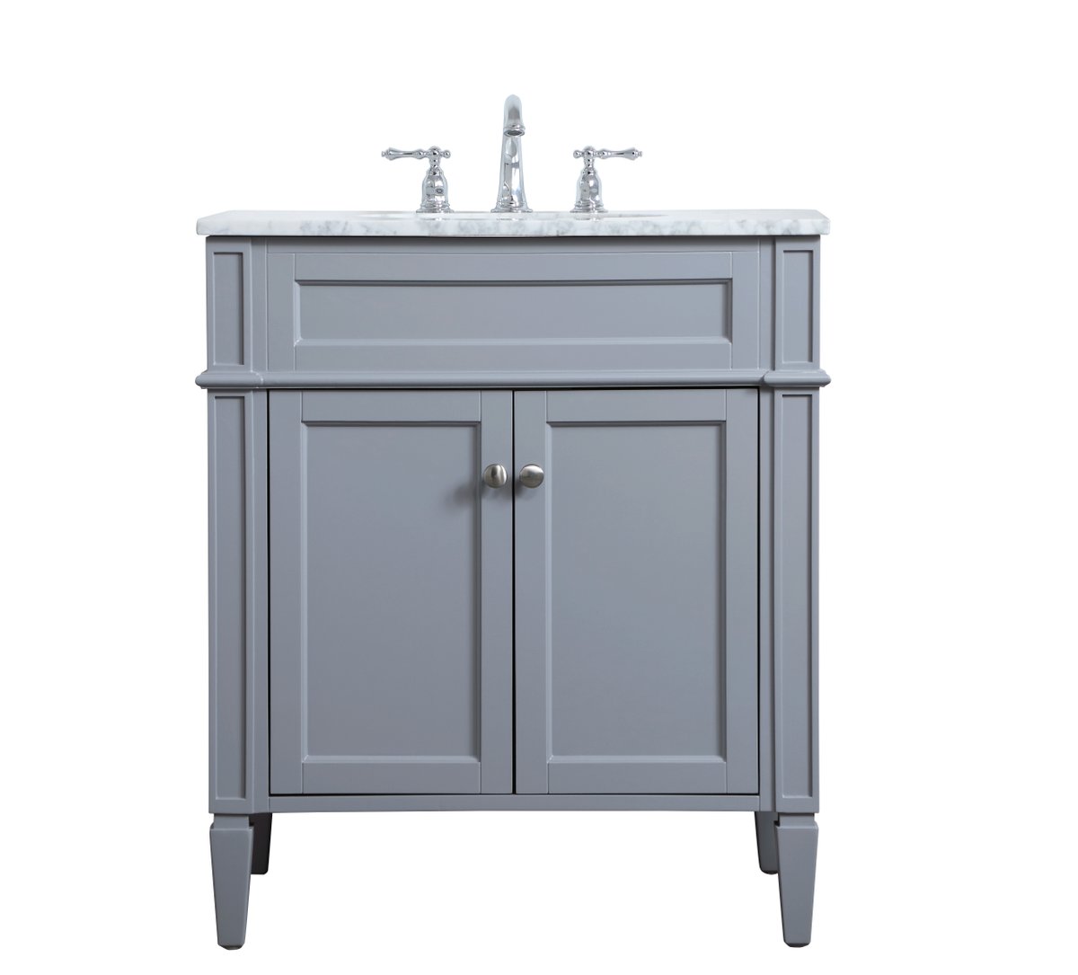 VF12530GR 30" Single Bathroom Vanity in Grey
