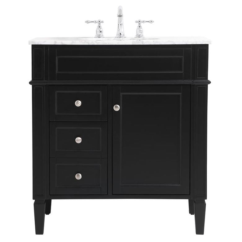 VF12532BK 32" Single Bathroom Vanity in Black